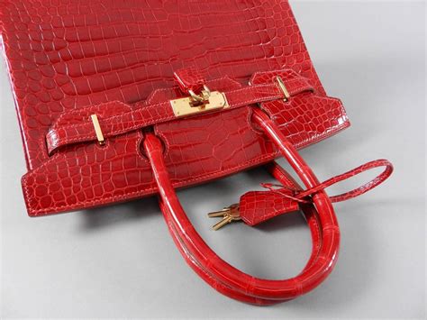 hermes kelly red crocodile|Hermes kelly crocodile price.